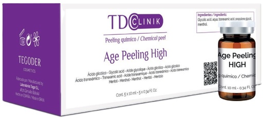 [TDC-34249] TDC CLINIK AGE PEELING HIGH 5X10 ML