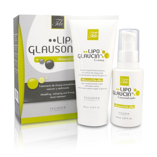 [TDC-34242] Lipoglausonic Pack / Tratamiento de choque anticelulítico, reductor y reafirmante 200 + 150 ml