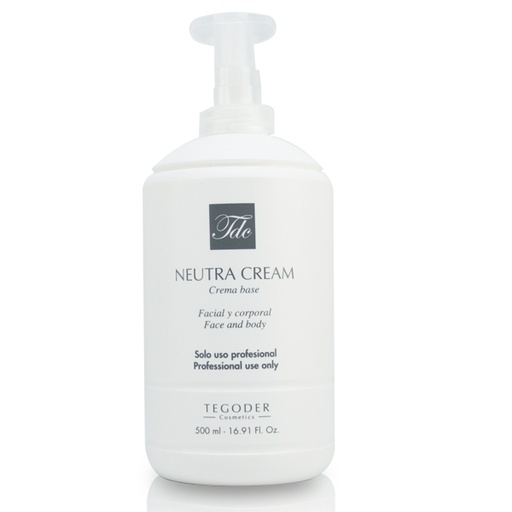 [TDC-34114] Neutra Face-Body Cream N / Crema neutra personalizable para tratamiento o masaje 500 ml